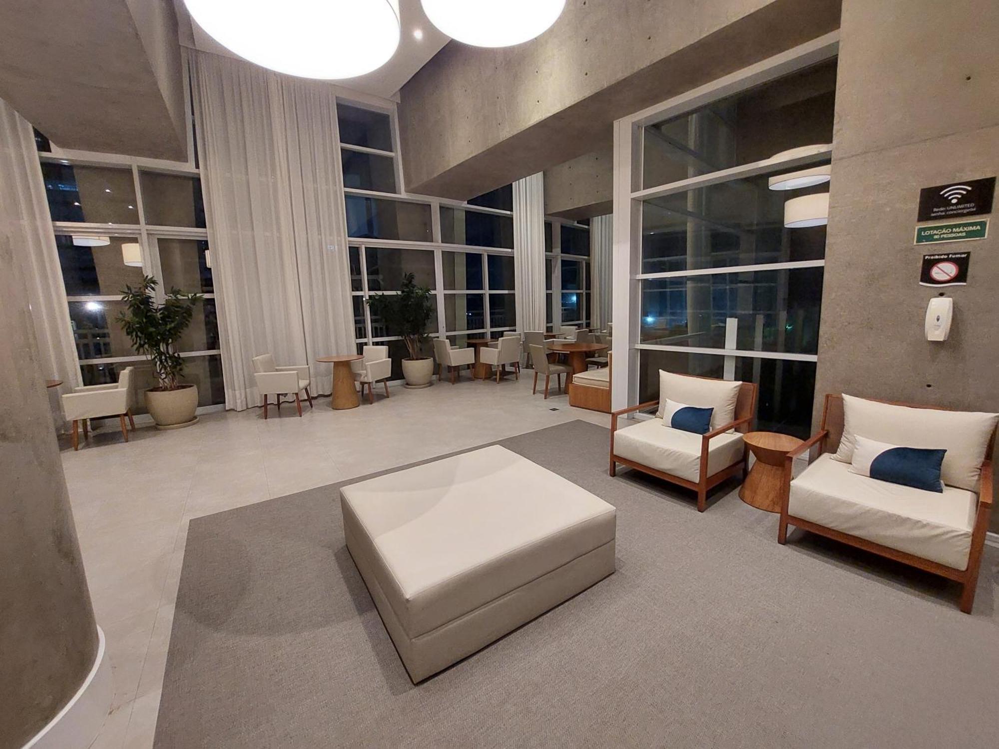 Book Santos - Unlimited 3202 - 2 Quartos Alto Padrao Vista Mar Екстериор снимка