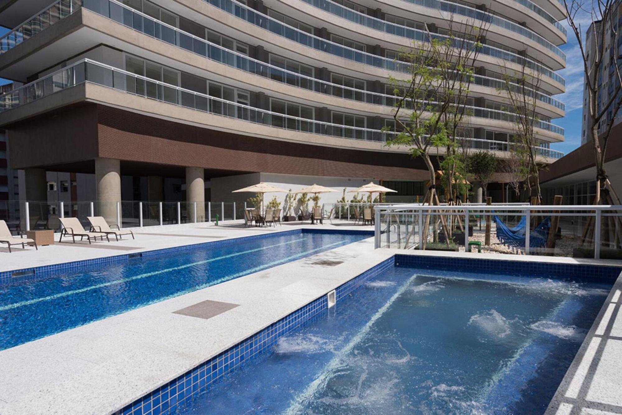 Book Santos - Unlimited 3202 - 2 Quartos Alto Padrao Vista Mar Екстериор снимка
