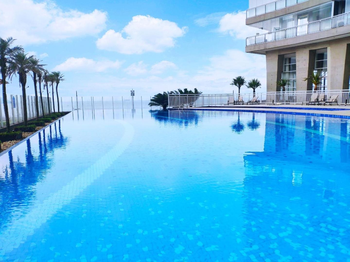 Book Santos - Unlimited 3202 - 2 Quartos Alto Padrao Vista Mar Екстериор снимка
