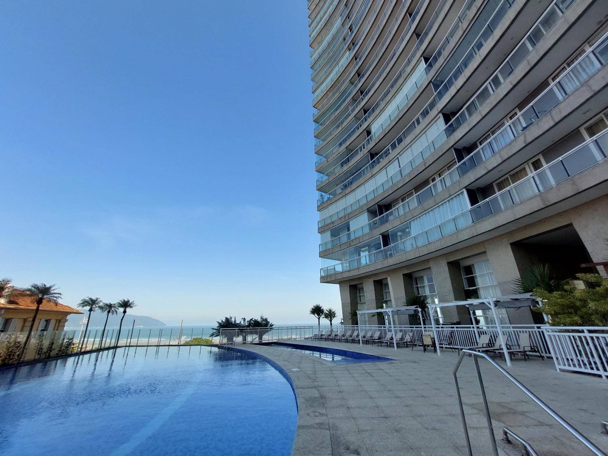 Book Santos - Unlimited 3202 - 2 Quartos Alto Padrao Vista Mar Екстериор снимка