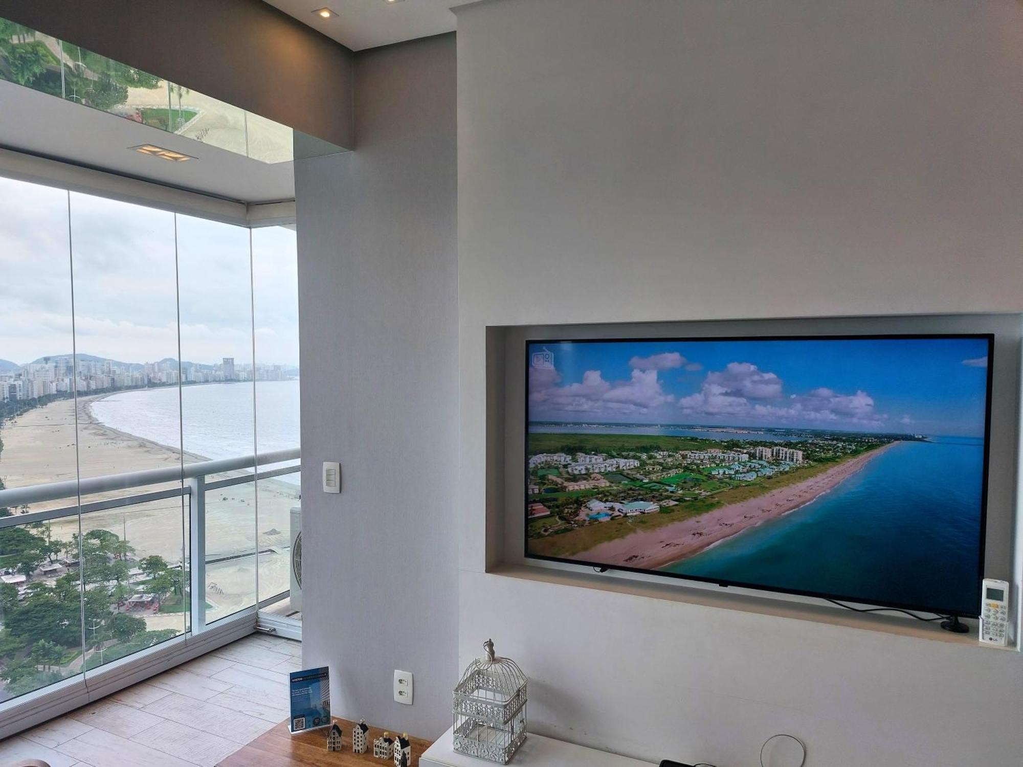 Book Santos - Unlimited 3202 - 2 Quartos Alto Padrao Vista Mar Екстериор снимка