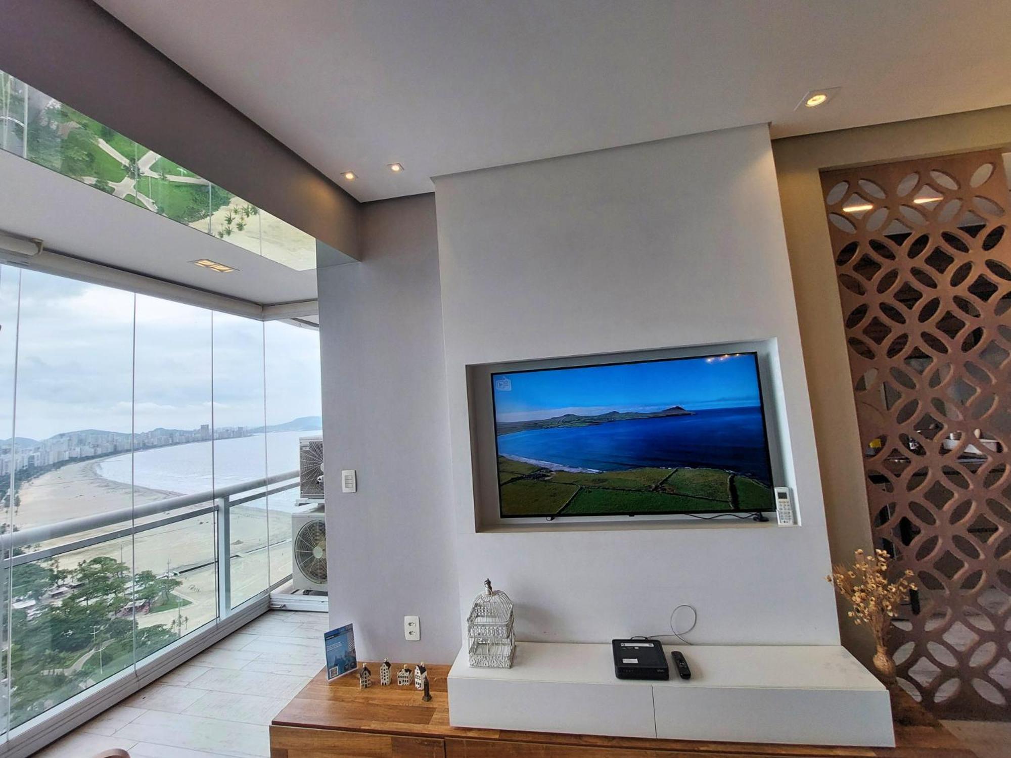 Book Santos - Unlimited 3202 - 2 Quartos Alto Padrao Vista Mar Екстериор снимка