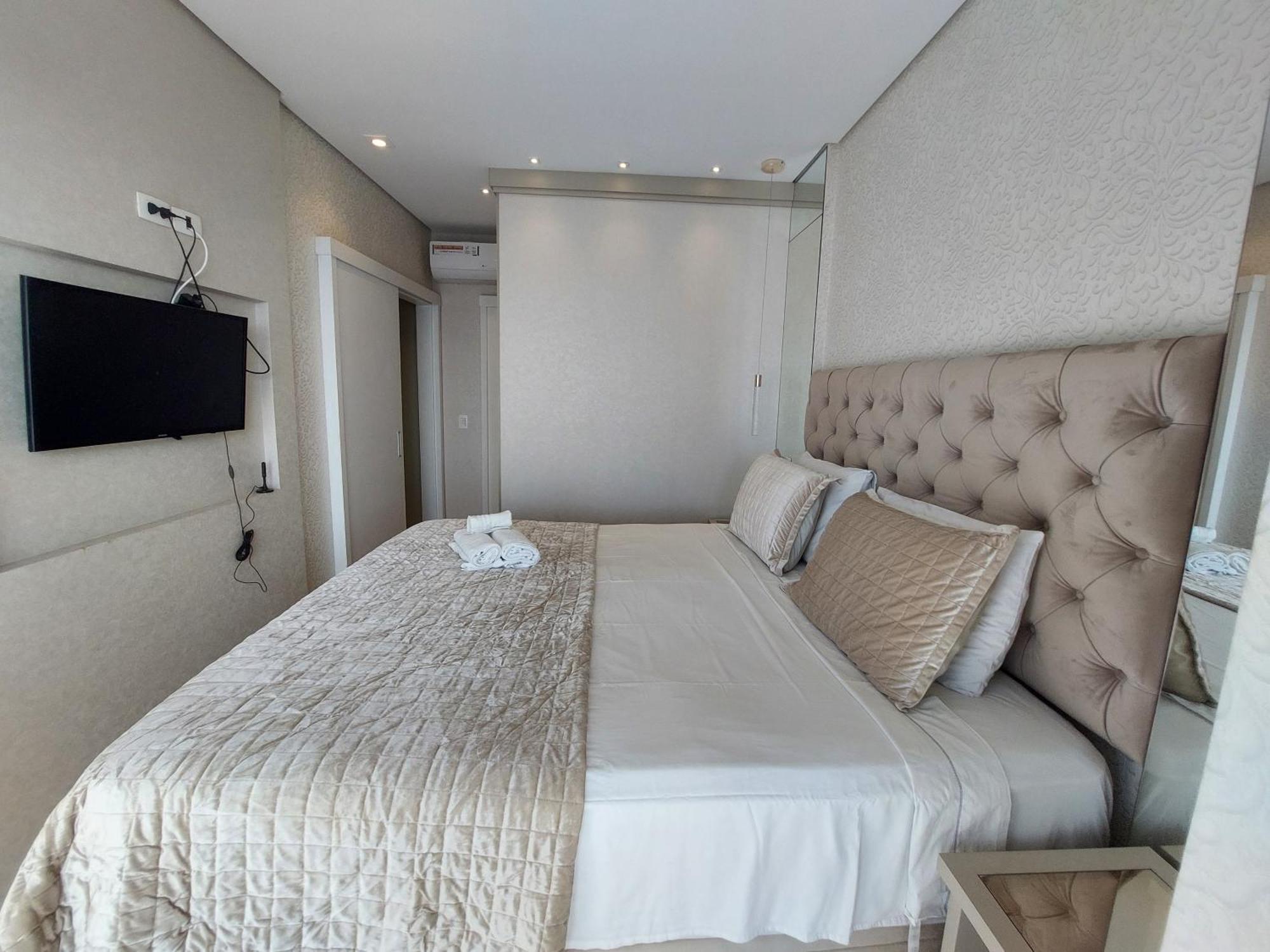 Book Santos - Unlimited 3202 - 2 Quartos Alto Padrao Vista Mar Екстериор снимка
