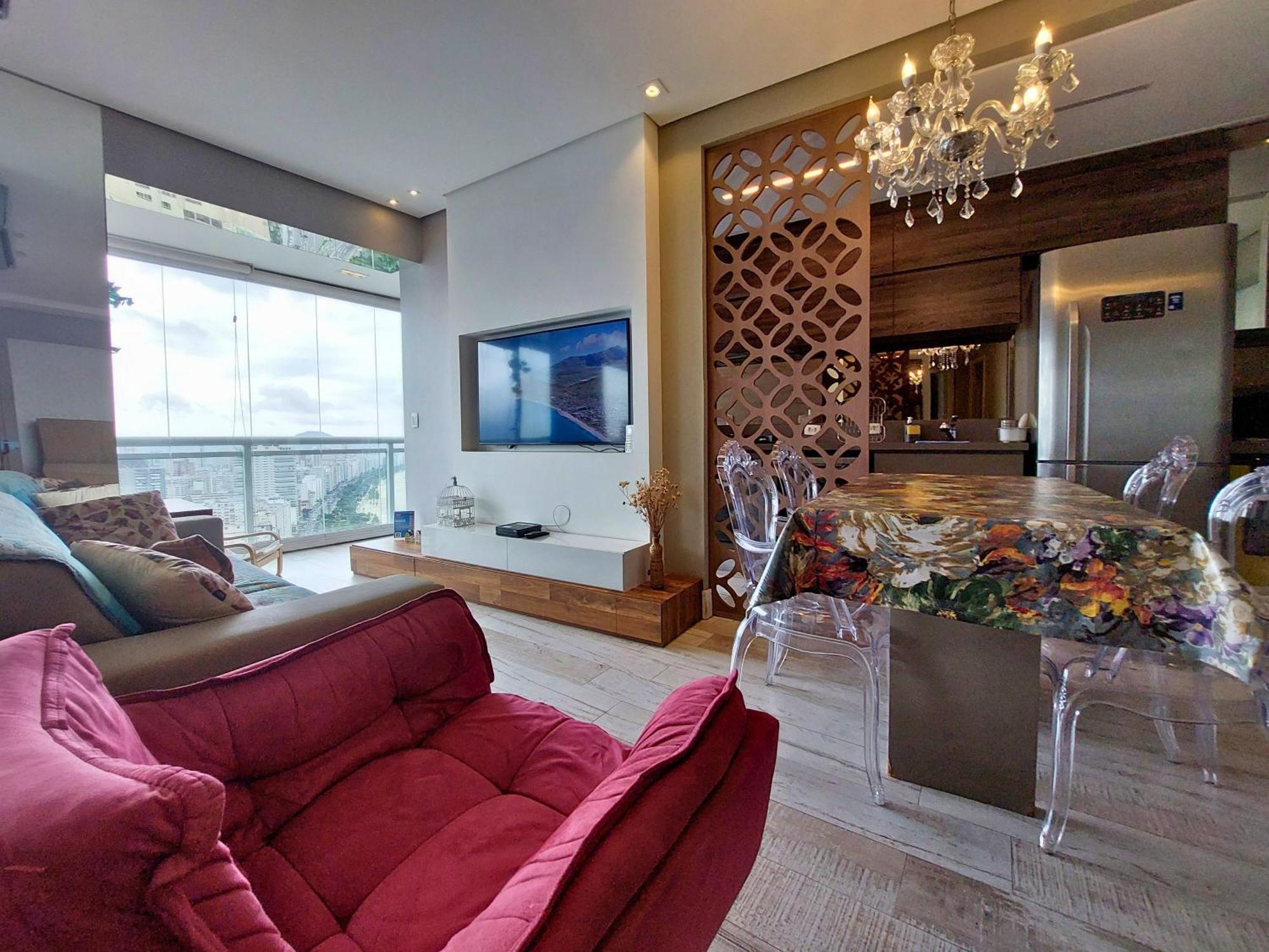 Book Santos - Unlimited 3202 - 2 Quartos Alto Padrao Vista Mar Екстериор снимка