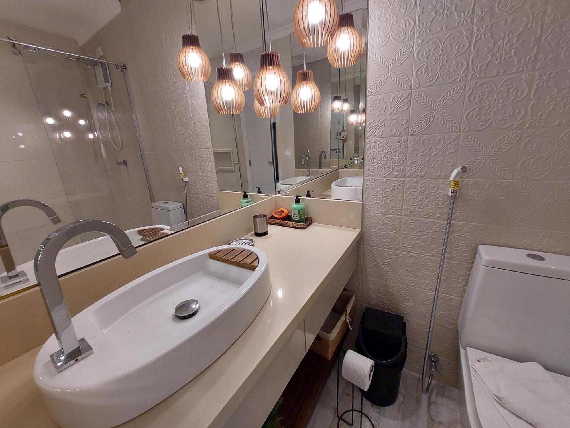 Book Santos - Unlimited 3202 - 2 Quartos Alto Padrao Vista Mar Екстериор снимка